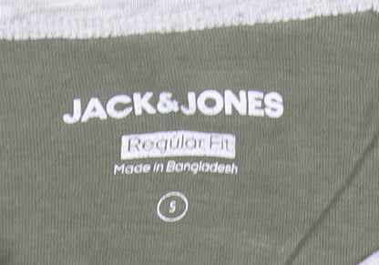 Mens UK Size S JACK & JONES Multicoloured  T-Shirt