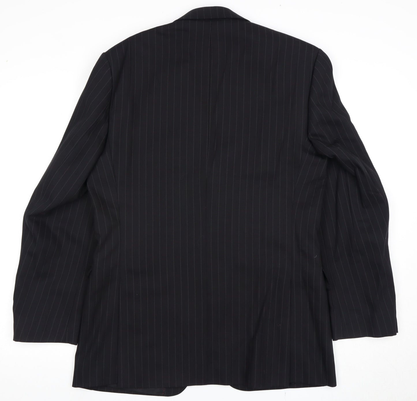 Mens UK Size 38 Jeff Banks Regular Black Suit Jacket