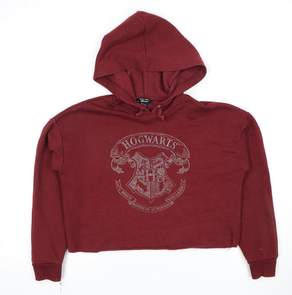 Girls Red Hogwarts Pullover Hoodie - 12-13 Years