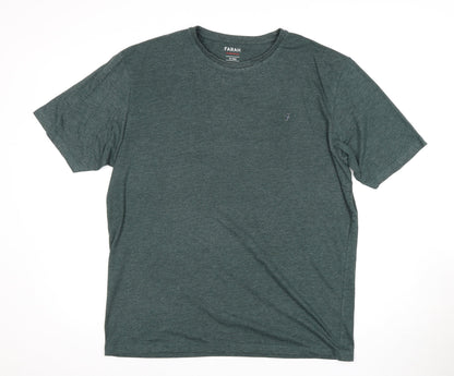 Mens UK Size XL Farah Green  T-Shirt