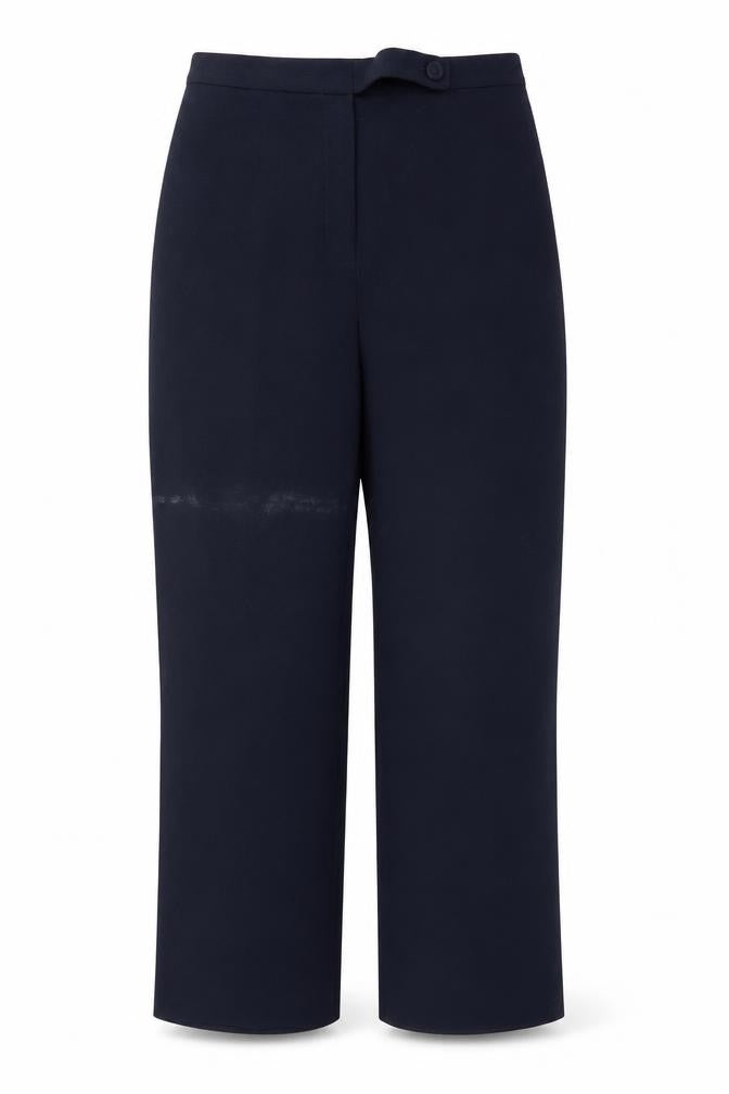 Eastex Women's Blue Straight Leg Trousers Size 10 Workwear