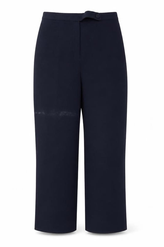 Eastex Women's Blue Straight Leg Trousers Size 10 Workwear