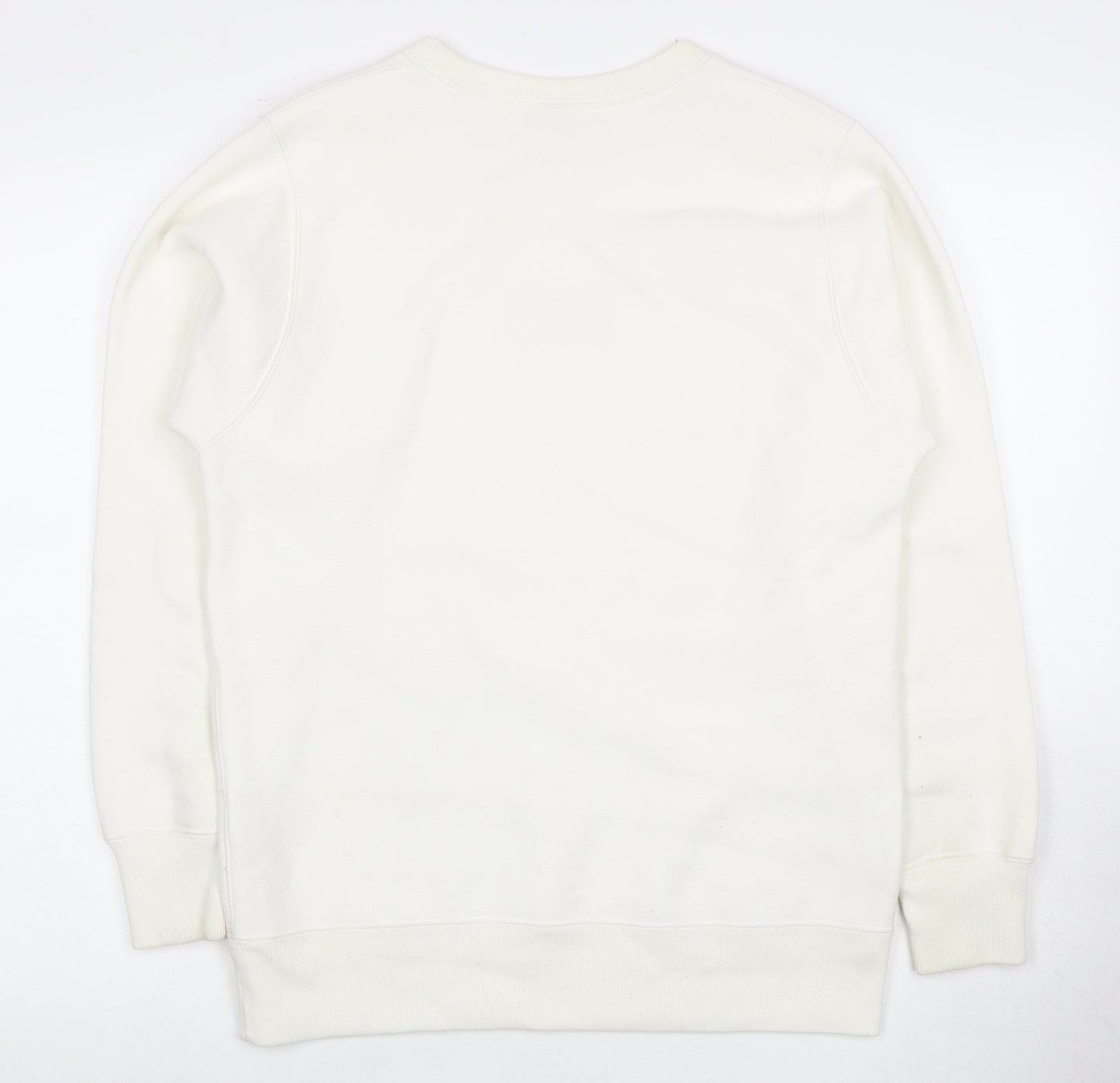 Mens UK Size S Champion White Pullover Sweatshirt
