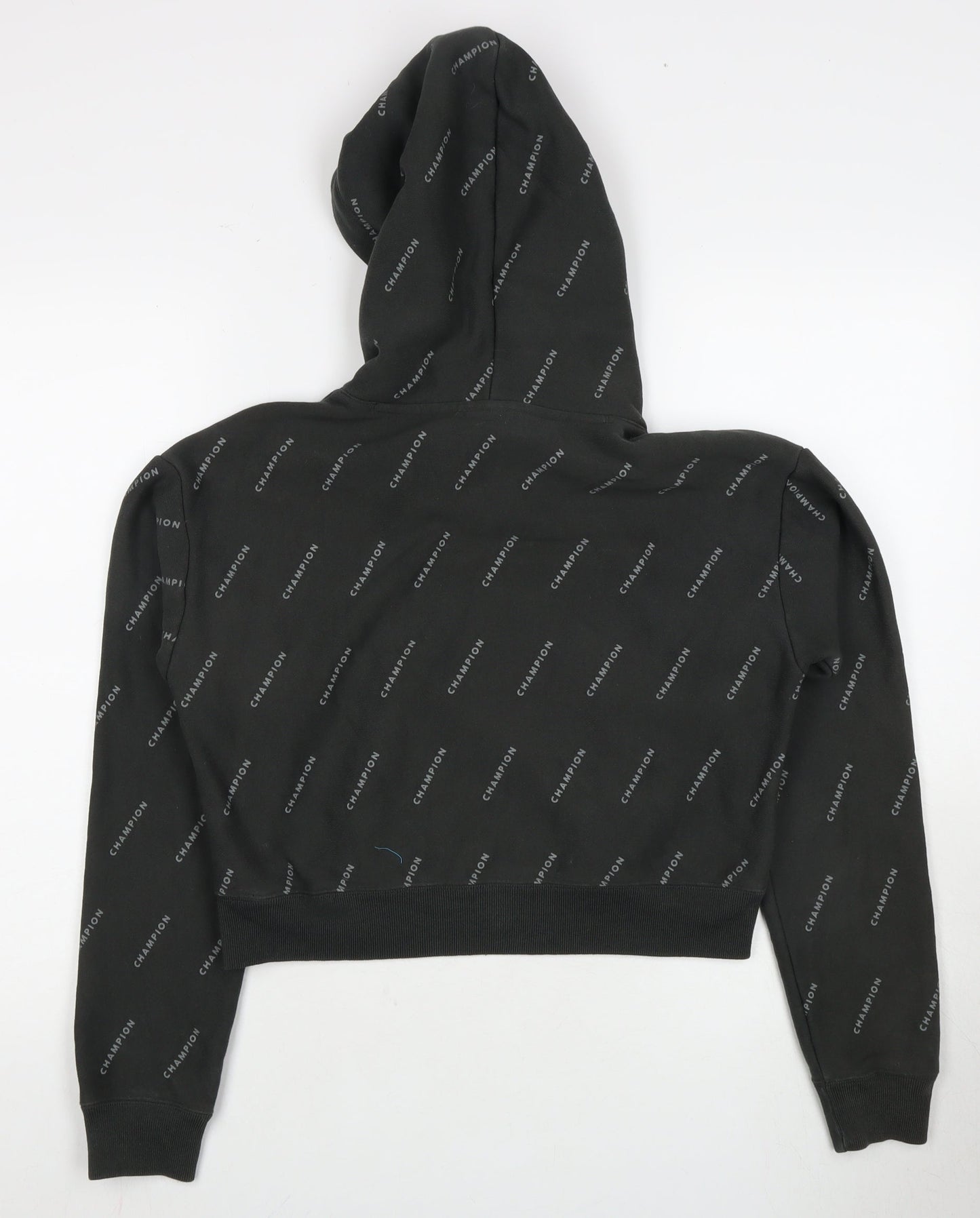 Champion Women's Black Pullover Hoodie S Lightweight