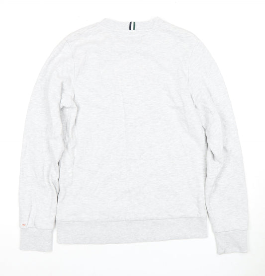 Mens UK Size S JACK & JONES White Pullover Sweatshirt