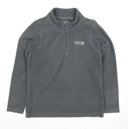Regatta Boys Grey Fleece Sweatshirt 9-10 Years