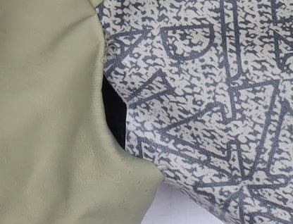 River Island Boys Green Geometric Rain Coat - 12-18 Months