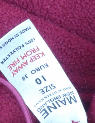 Womens UK Size 10 Maine New England Red