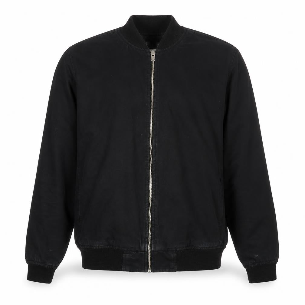 Mens UK Size M Topman Black Bomber Jacket