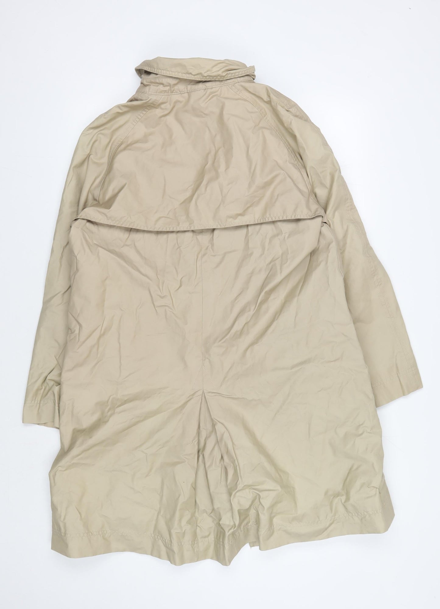 Four Seasons Women's Beige Mid-Length Collared Coat