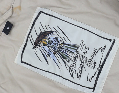 Four Seasons Women's Beige Mid-Length Collared Coat