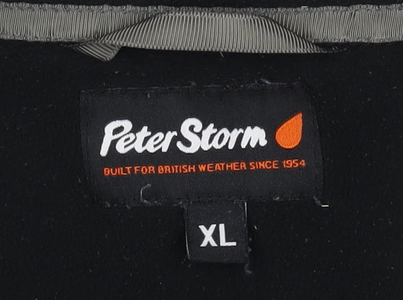 Mens UK Size XL Peter Storm Black Pullover Sweatshirt