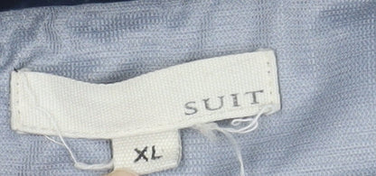 Mens UK Size XL SUIT Blue Basic Jacket