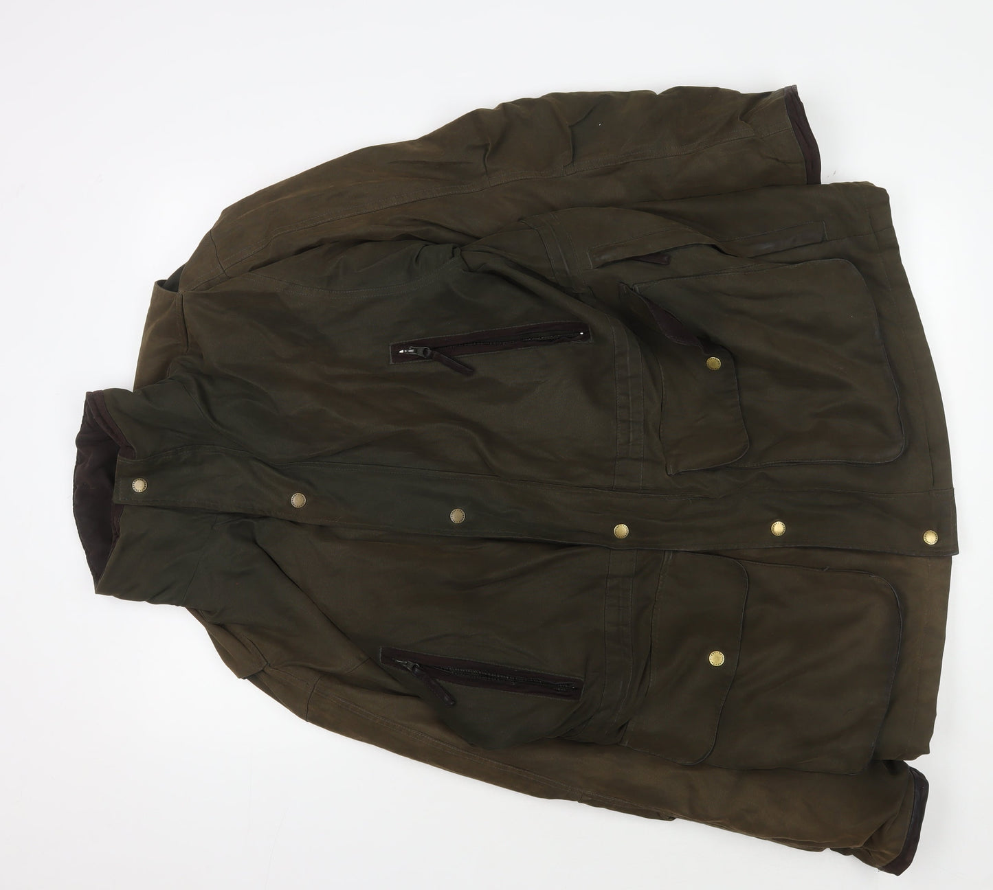 Mens UK Size L Tayberry Green Field Jacket
