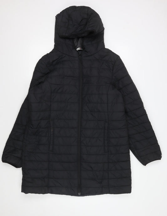 Mens UK Size 16 Plus Peter Storm Black Puffer Jacket