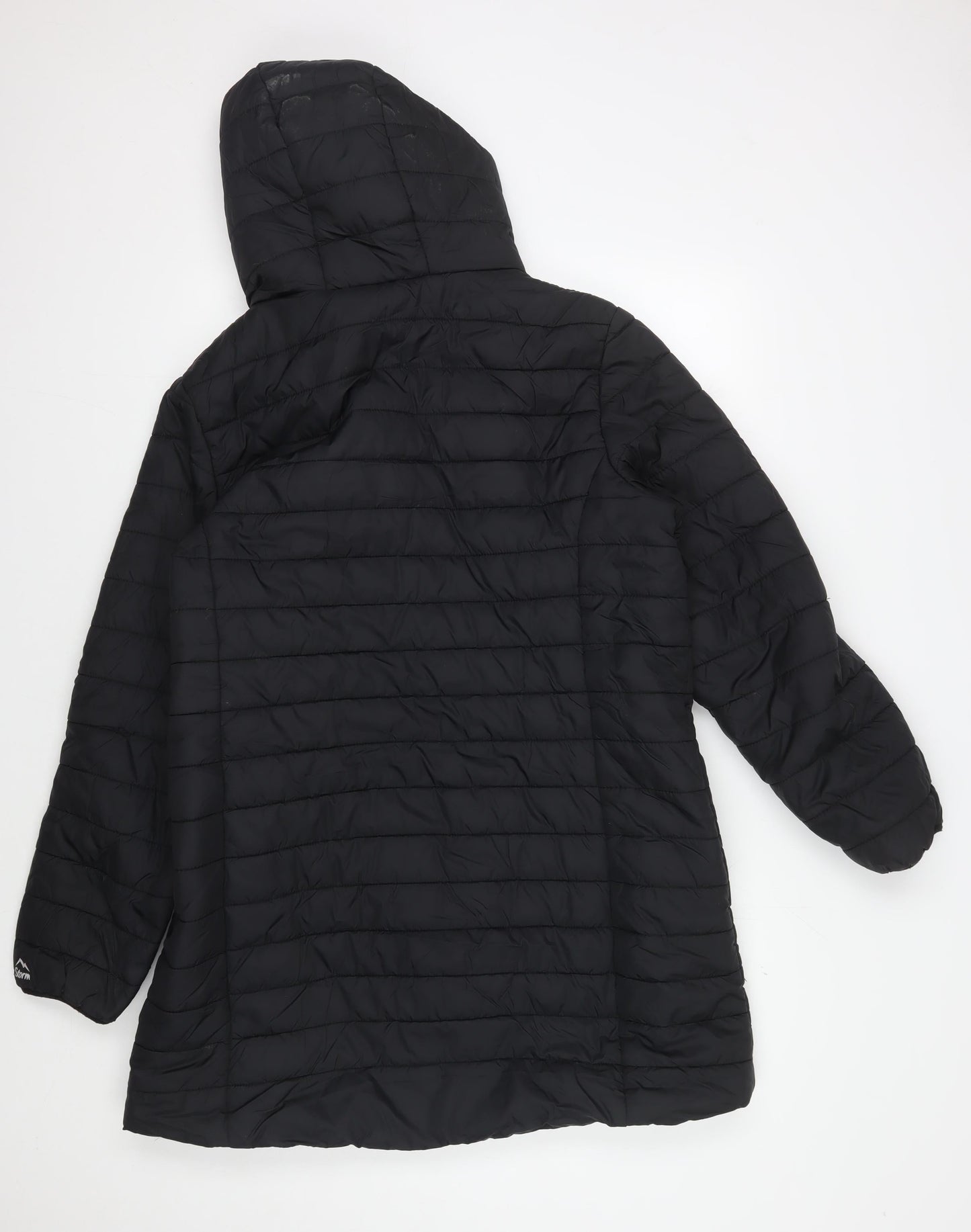 Mens UK Size 16 Plus Peter Storm Black Puffer Jacket