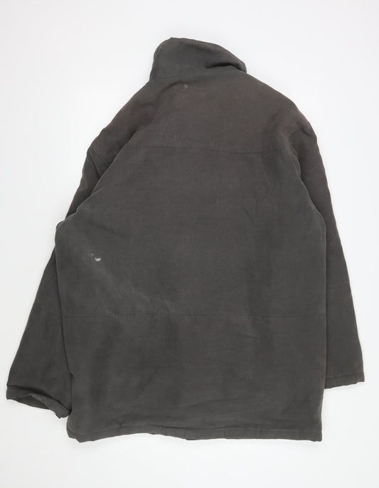 Aldon Men's Black L Overcoat