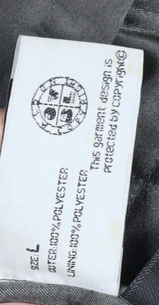 Aldon Men's Black L Overcoat