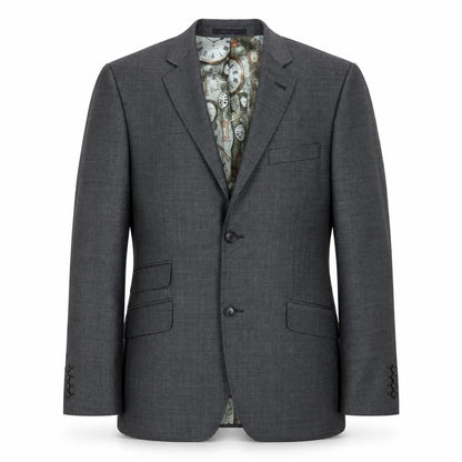 Mens UK Size 38 Ted Baker Regular Grey Suit Jacket