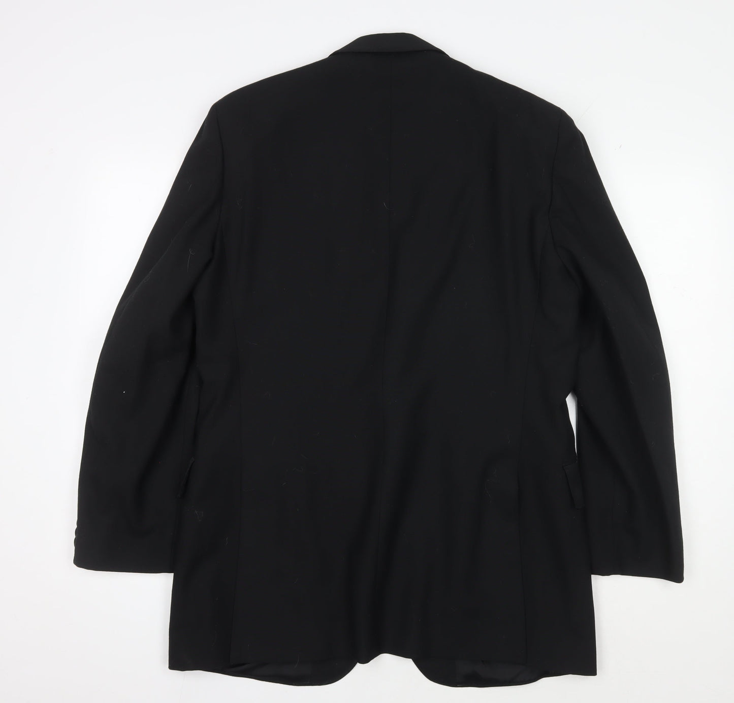 Mens UK Size 42 Moss Bros Regular Black Suit Tuxedo