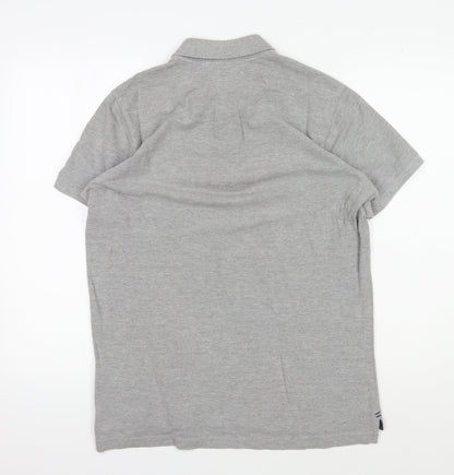 TOG24 Grey Men's M Polo Shirt, Short Sleeve, Casual