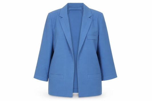 Womens UK Size 12 Jacques Vert Regular Blue Blazer
