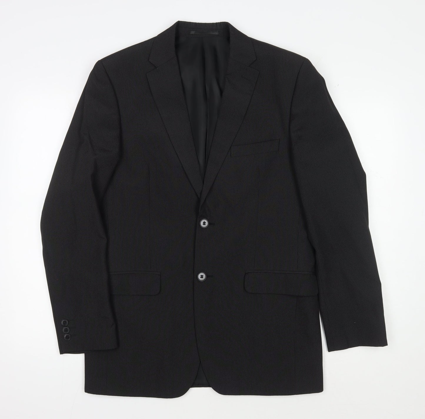 Mens UK Size 38 Thomas Nash Regular Black Suit Jacket