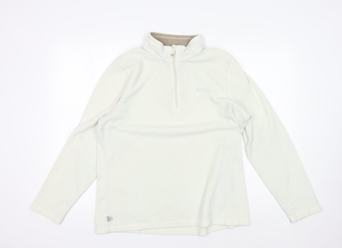 Regatta Women's Ivory Pullover Sweatshirt, Size 18, Fleece