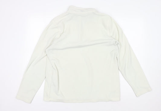 Regatta Women's Ivory Pullover Sweatshirt, Size 18, Fleece