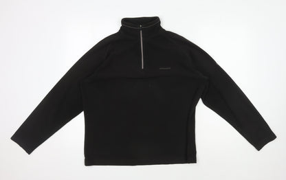 Craghoppers Black Unisex Fleece Sweatshirt Size 18
