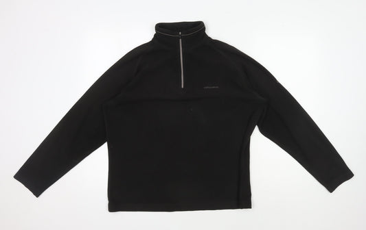 Craghoppers Black Unisex Fleece Sweatshirt Size 18