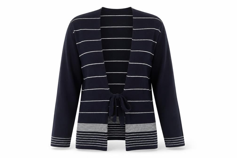 Womens UK Size 10 Eastex Blue Cardigan Jumper