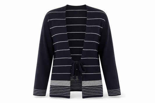 Womens UK Size 10 Eastex Blue Cardigan Jumper