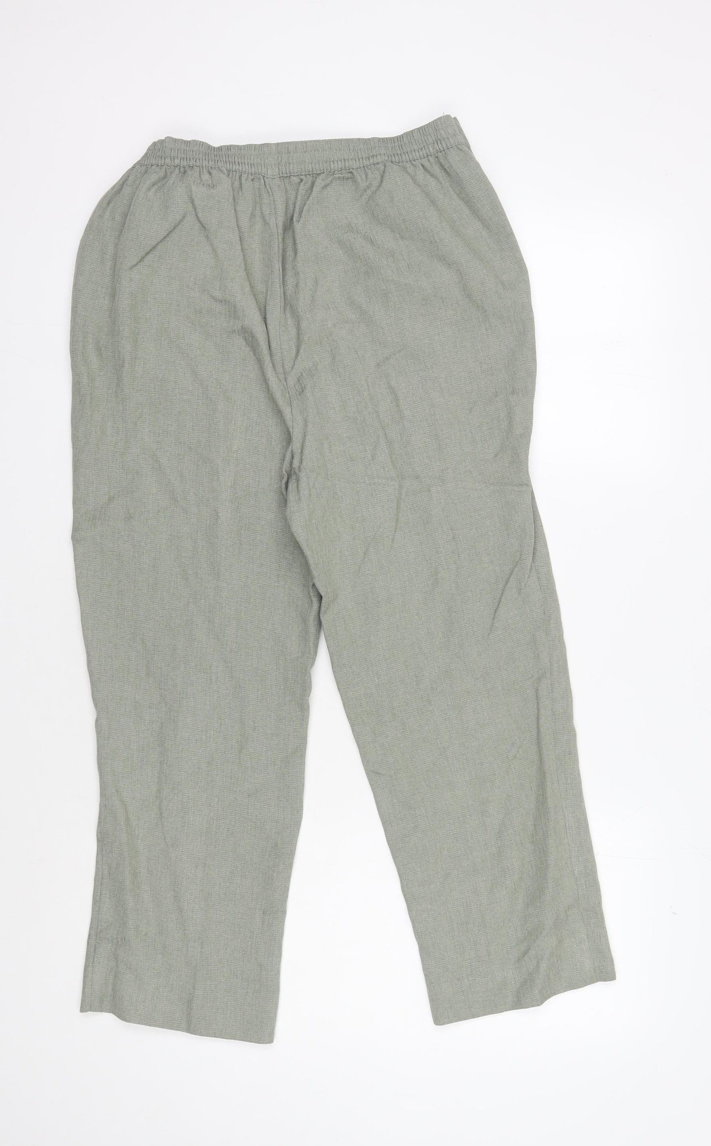Womens UK Size 12 Honor Millburn Regular Fit Casual Grey Trousers
