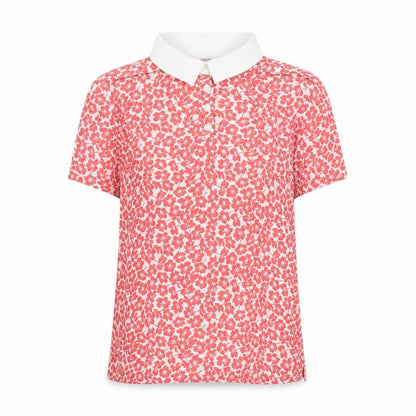 Womens UK Size 10 Laura Ashley Red Basic Blouse
