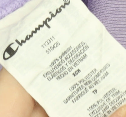 Champion Women's Purple XS Hoodie Pullover