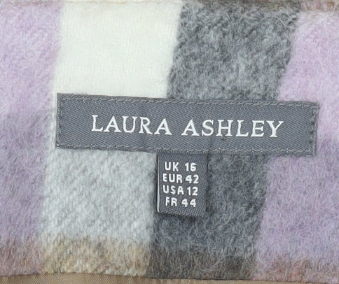 Laura Ashley Women's Multicoloured A-Line Skirt Size 16