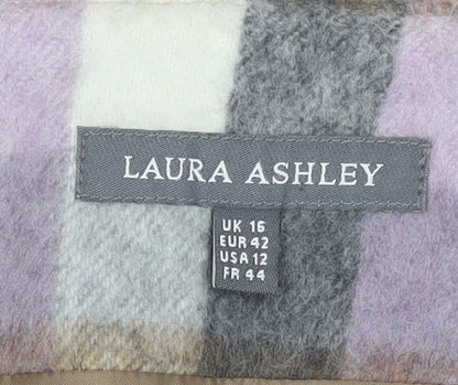 Laura Ashley Women's Multicoloured A-Line Skirt Size 16