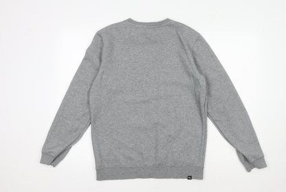 Mens UK Size XL PUMA Grey Pullover Sweatshirt