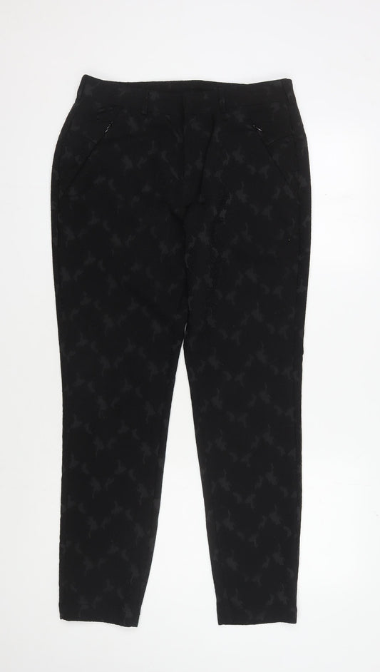 Womens UK Size 12 RJR John Rocha Regular Fit  Black Trousers