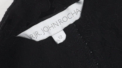 Womens UK Size 12 RJR John Rocha Regular Fit  Black Trousers