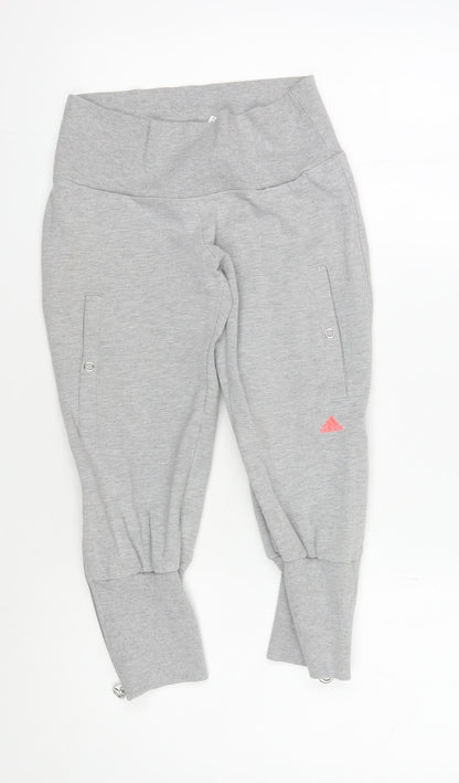 Adidas Women's Grey Jogger Trousers Size 6