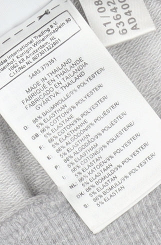 Adidas Women's Grey Jogger Trousers Size 6