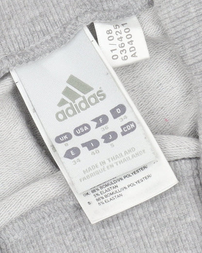 Adidas Women's Grey Jogger Trousers Size 6
