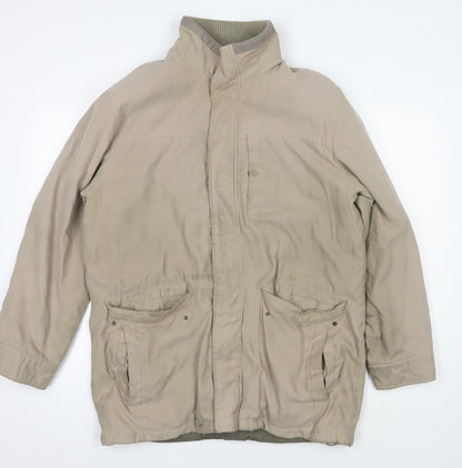 Mens UK Size M Thomas Nash Beige Basic Jacket