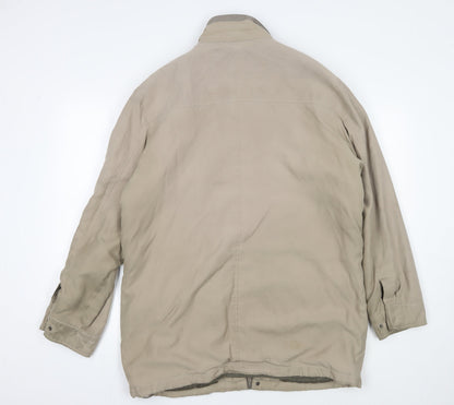 Mens UK Size M Thomas Nash Beige Basic Jacket
