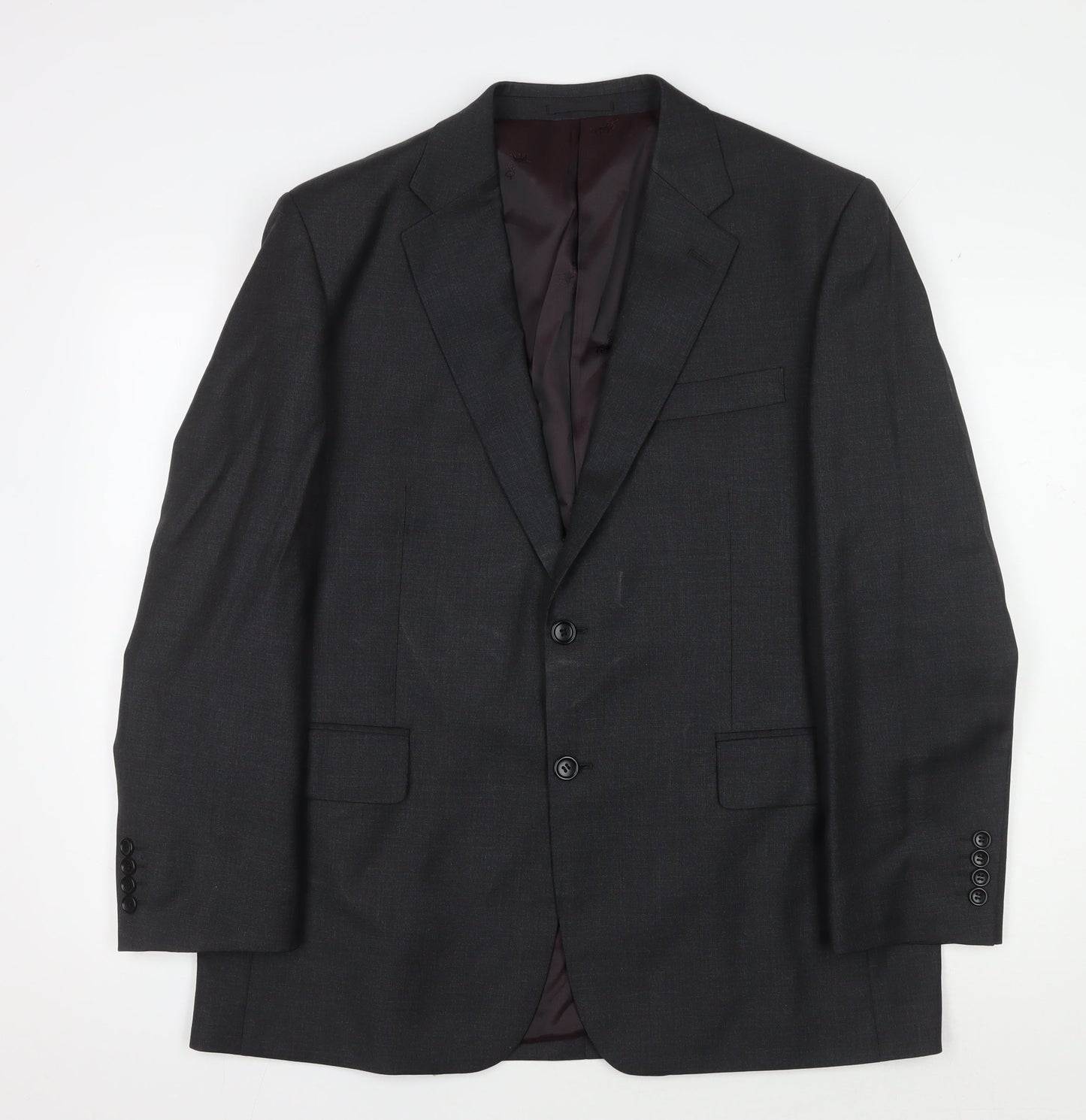 Mens UK Size 42 Chester Barrie Regular Black Suit Jacket