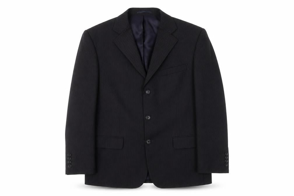 Mens UK Size 40 Jaeger Regular Black Suit Jacket