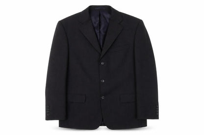 Mens UK Size 40 Jaeger Regular Black Suit Jacket