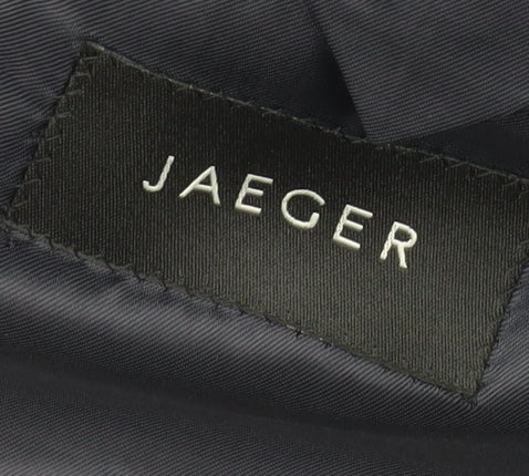 Mens UK Size 40 Jaeger Regular Black Suit Jacket